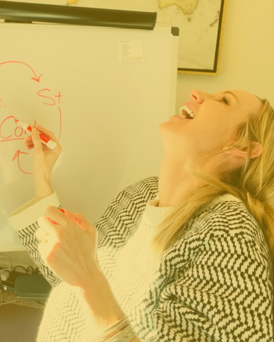 The Formula for a Healthy Team.      Laughter + Joy = Human Connection