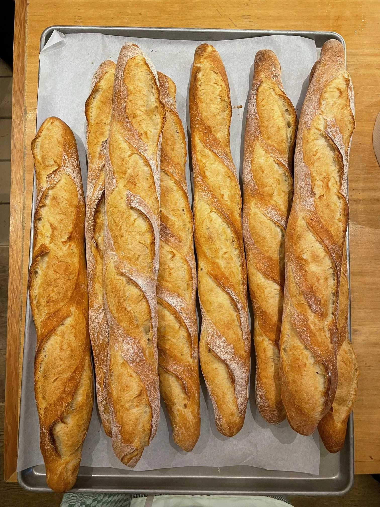 Sourdough Baguettes