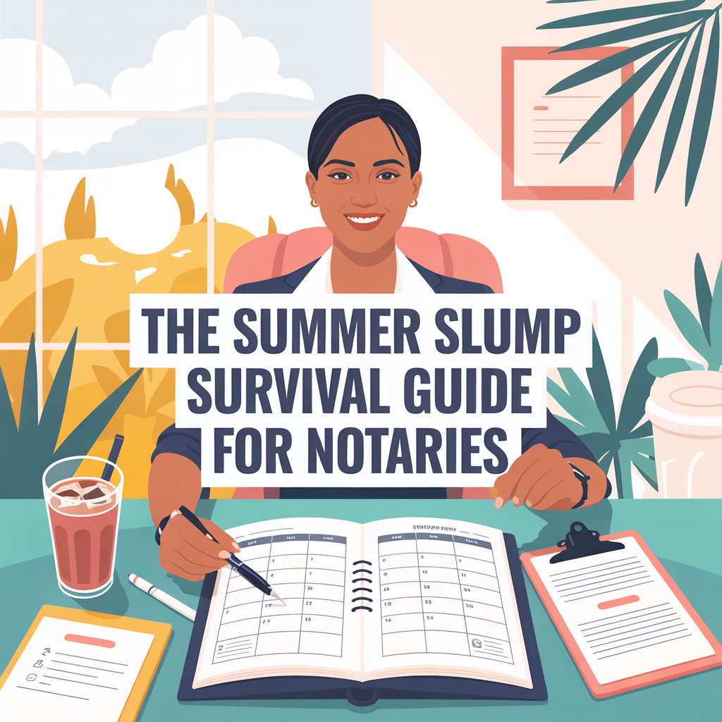 The Summer Slump Survival Guide for Notaries