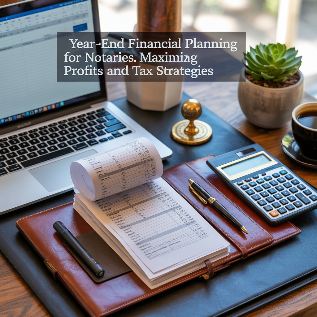 Year-End Financial Planning for Notaries: Maximizing Profits and Tax Strategies