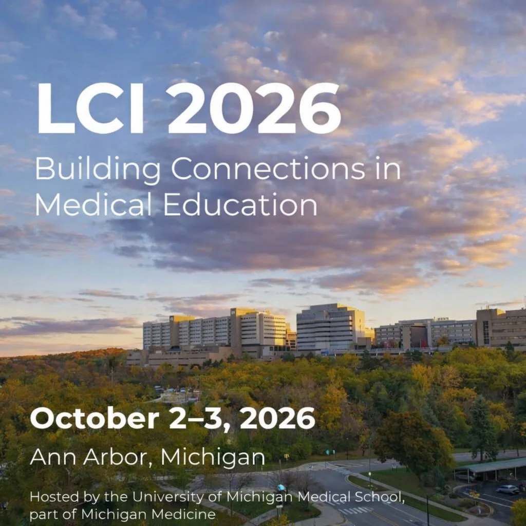 🚨DEADLINE EXTENDED!🚨

Abstract submissions are open.

It&rsquo;s time to share your work at LCI! We are now accepting abstracts for:
✨ Workshop (75 minutes)
🎤 Oral Presentation (10-minute presentation + 5-minute Q&amp;A)
🛠️ Tools of the Trade (10