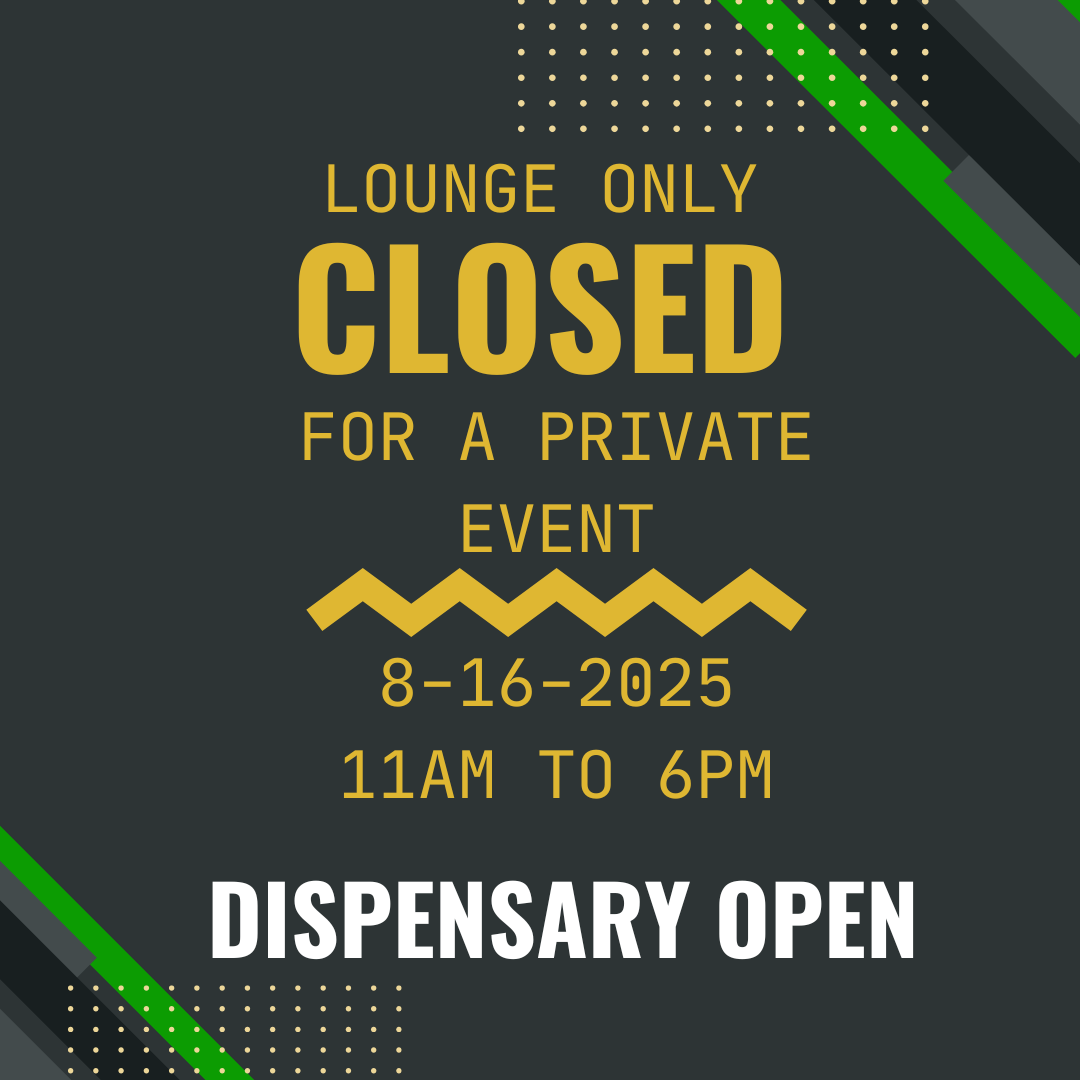 Private Events: Lounge closed