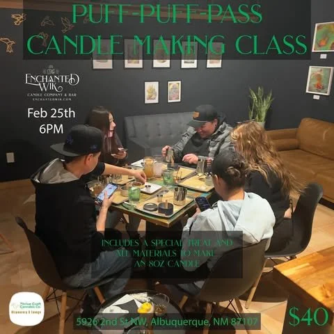 Puff Puff Pass - A Candle Making Class