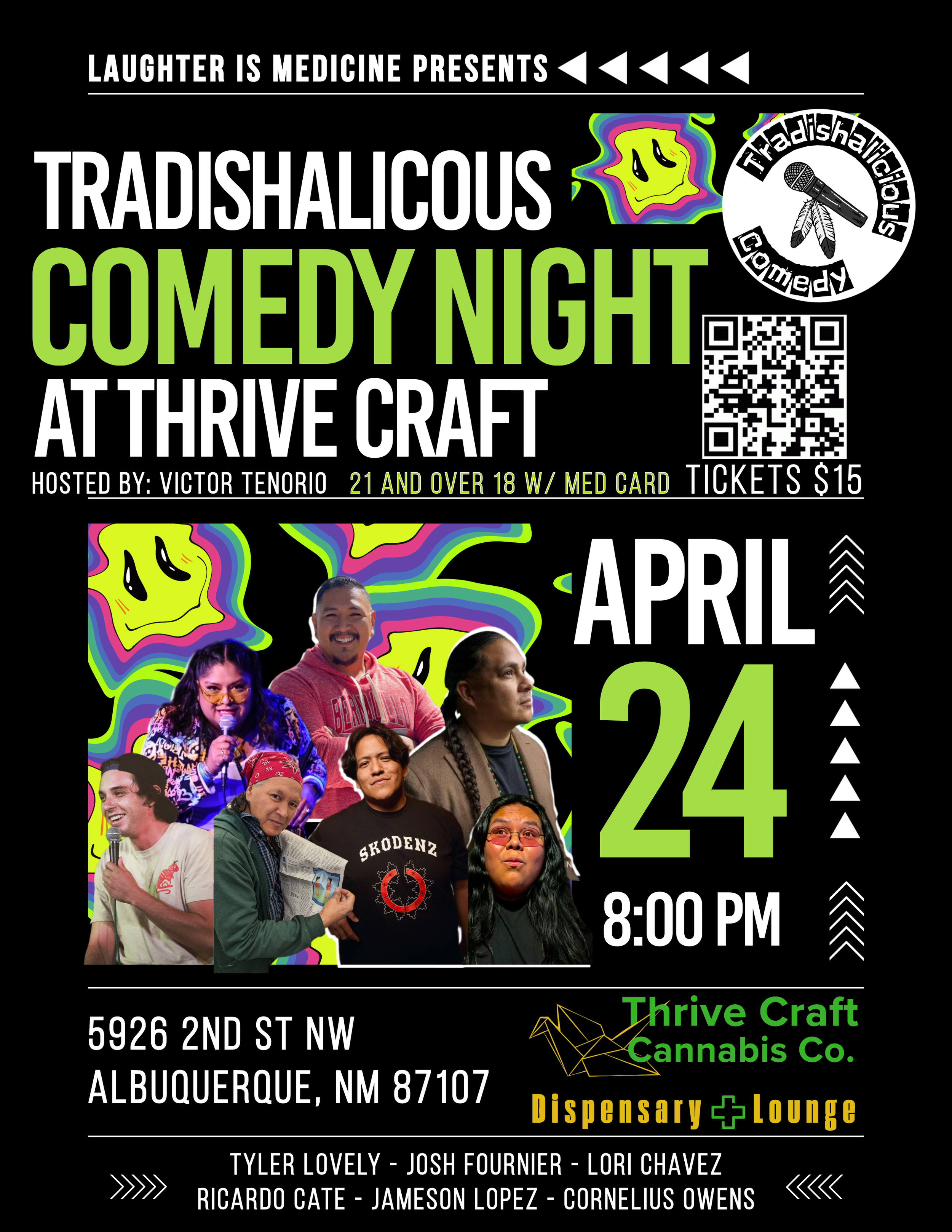 Tradishalicious Comedy