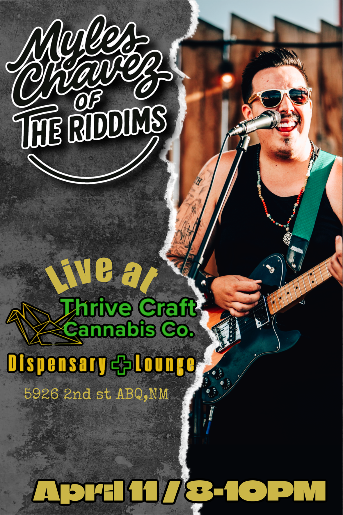 Myles Chavez of the Riddims - Live Music