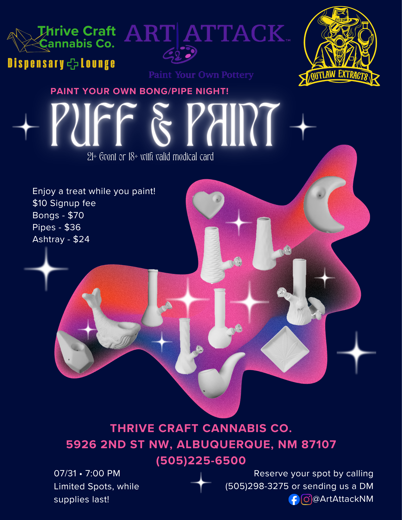 Puff & Paint with Art Attack