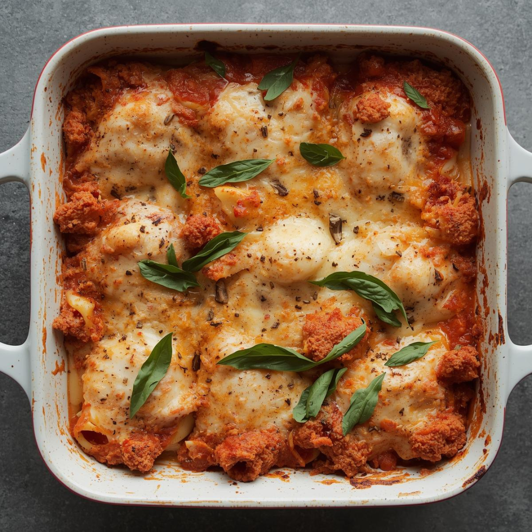 🍝🔥 High Society Baked Ziti