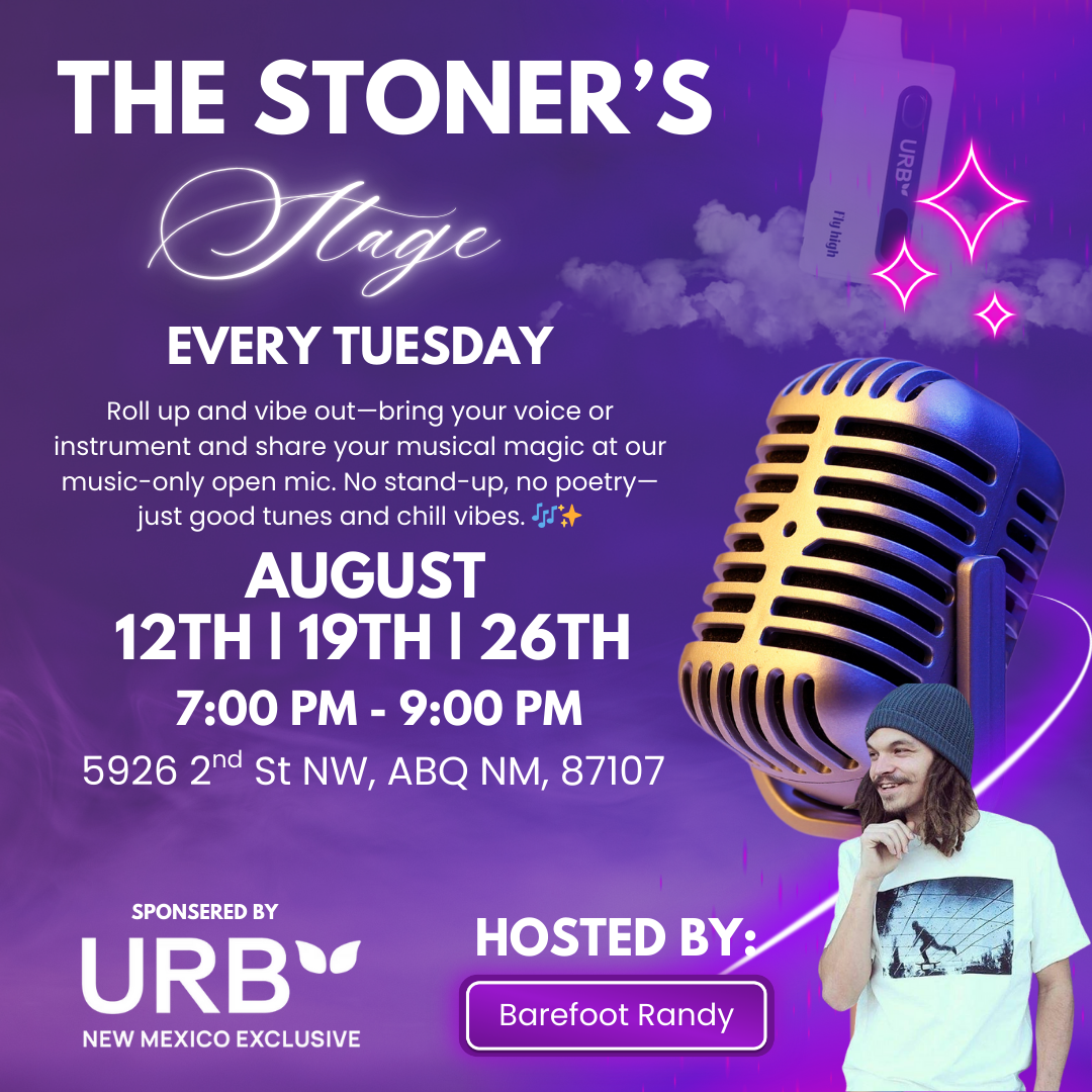😶🌫️🎤 The Stoner's Stage: Open music 🎤😶🌫️