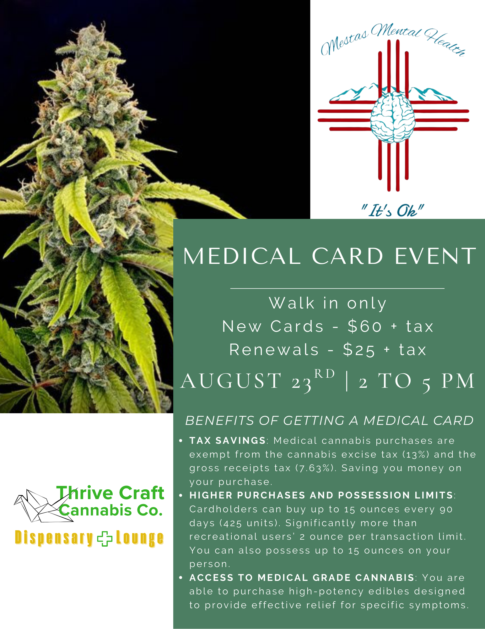Thrive Wellness Day: Mestas Mental Health