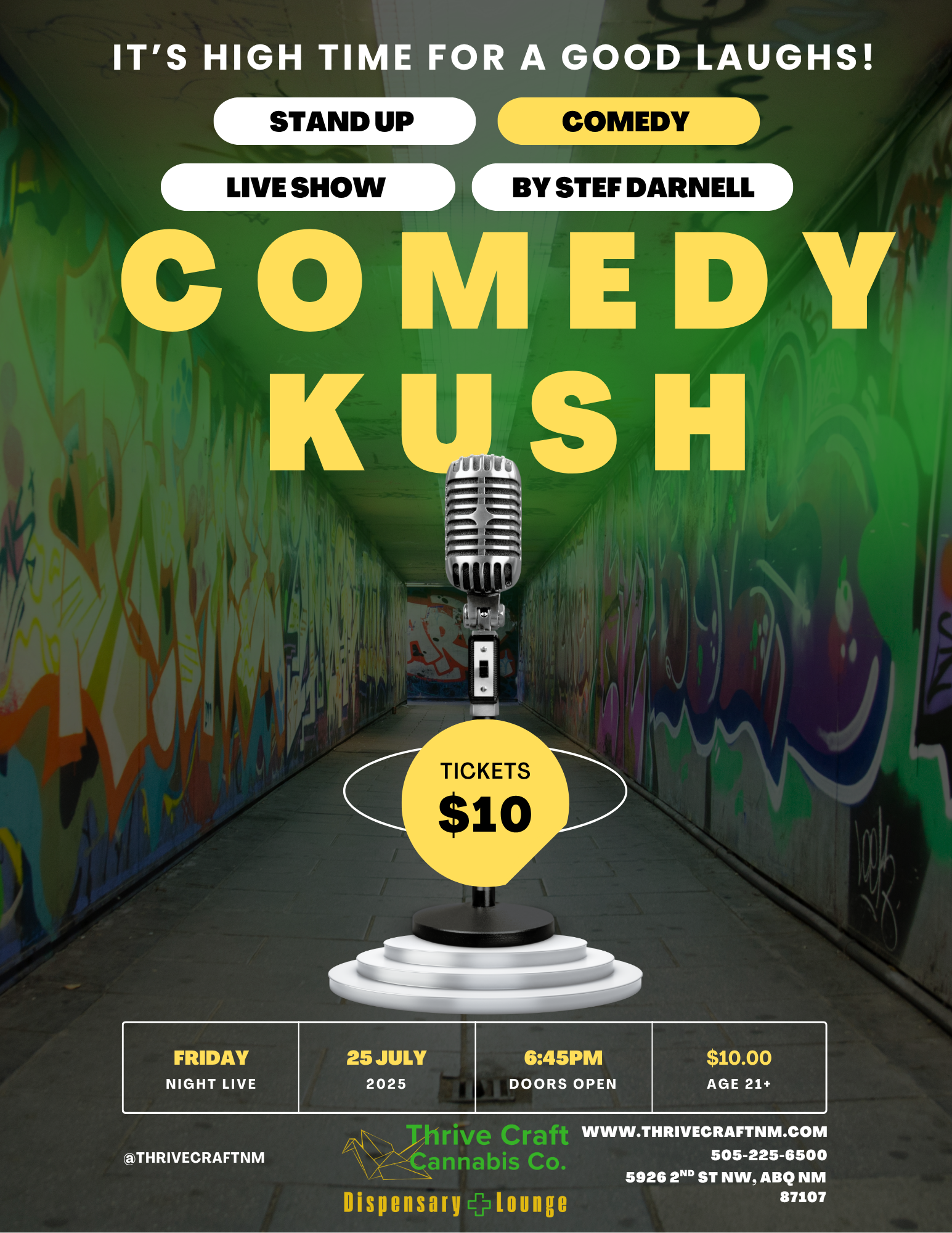 🎤 Comedy Kush 🌿🤣