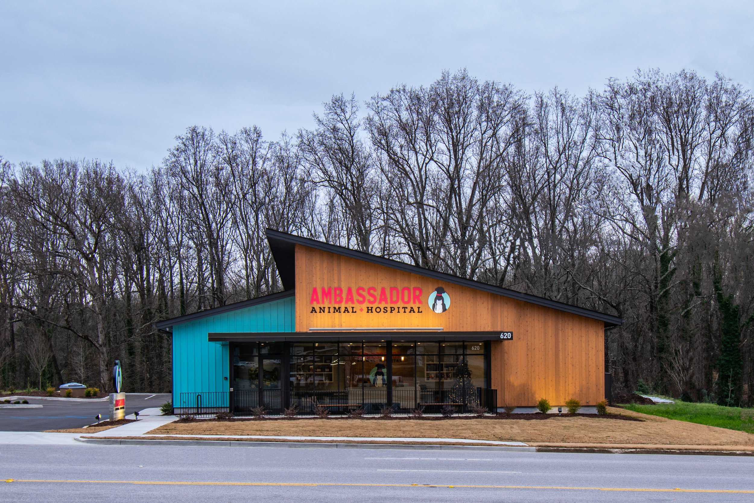 Ambassador Animal Hospital | Greenville, SC | SHLTR Architects