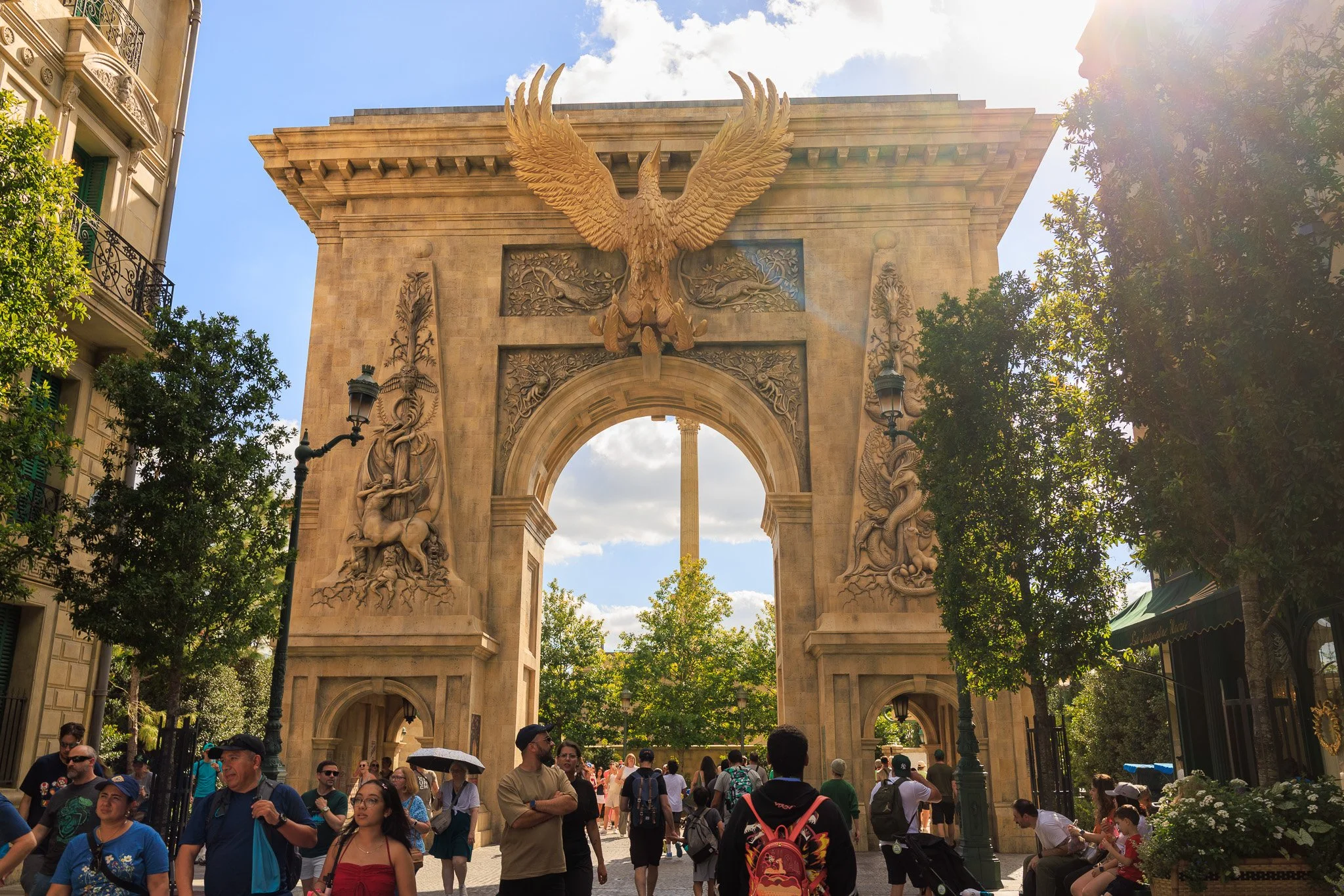 Golden Backlit Archway at Wizarding World.jpg