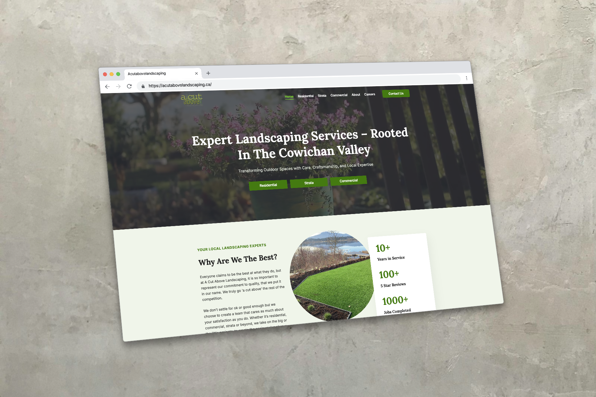 A Cut Above Landscaping