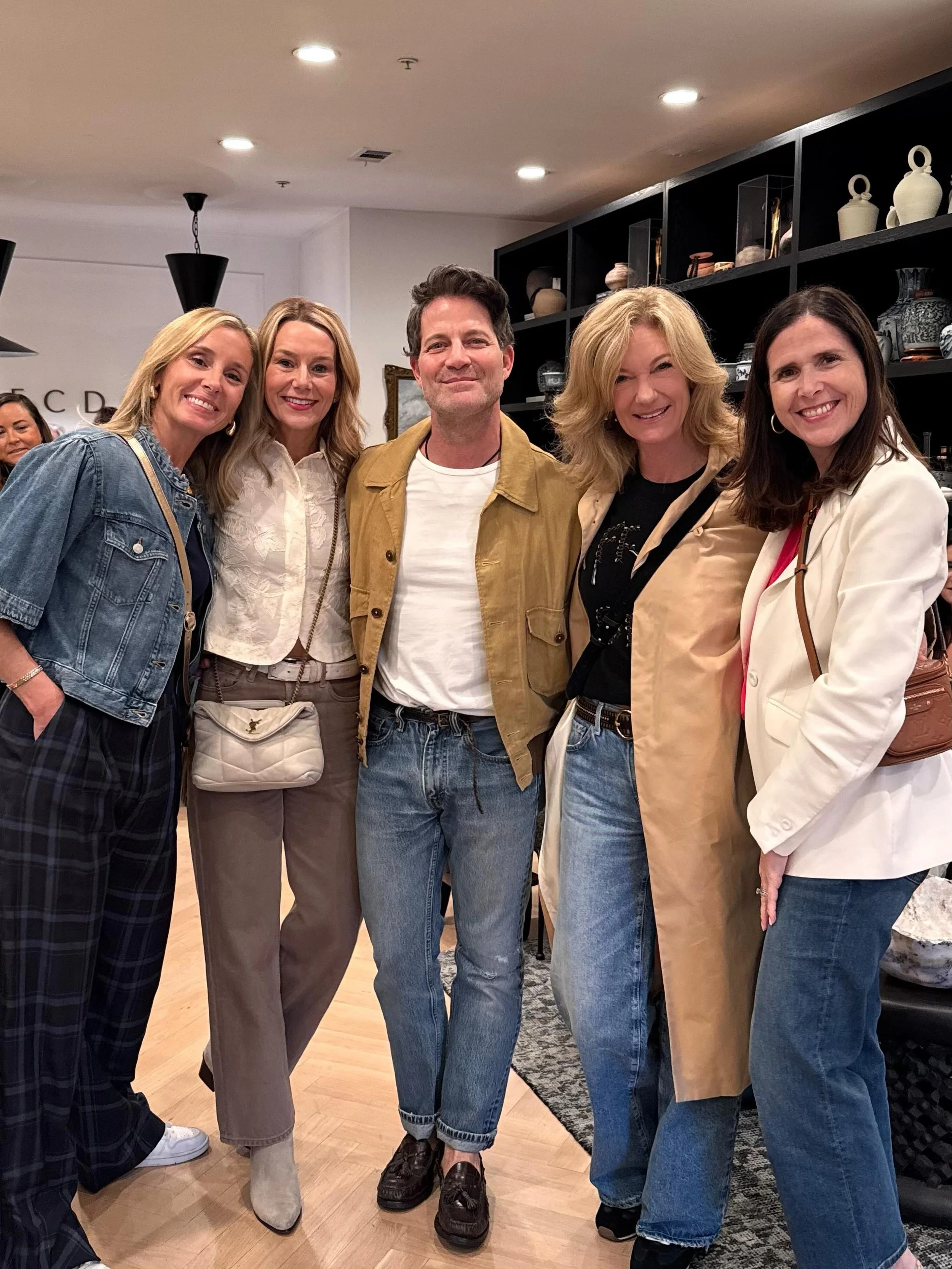 Nate Berkus was truly a pleasure to meet and receive a signed copy of his new book Foundations. Charming, warm and so talented! Fun nite at Anecdote in LaGrange! #booksigning #nateberkus #anecdote #girlsnightout #shopsmall