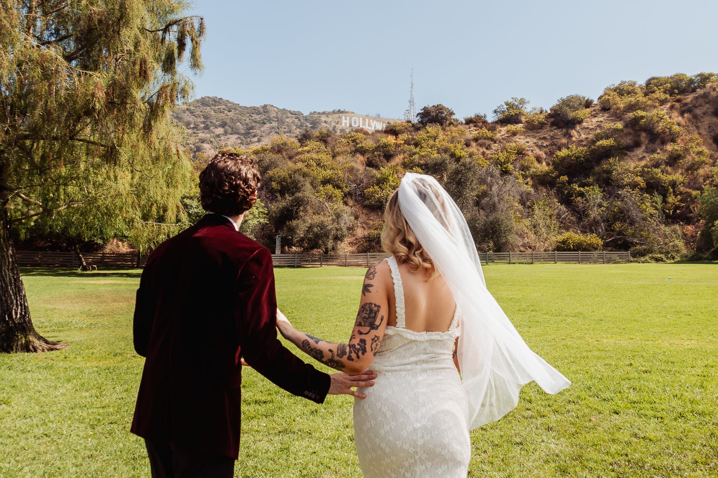 Where to Elope in Hollywood and the LA Hills: Views, the Sign, and Golden Hour