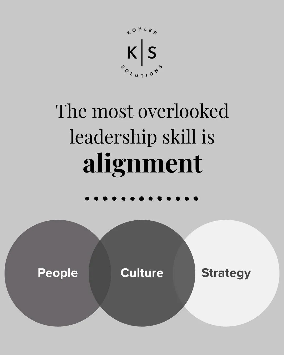 🍂 Fall is the season of realignment.  It's the perfect time to ensure your people, culture, and strategy are working together before the final push of the year.

✨ Alignment today = momentum tomorrow.

What&rsquo;s one area you&rsquo;re refocusing o