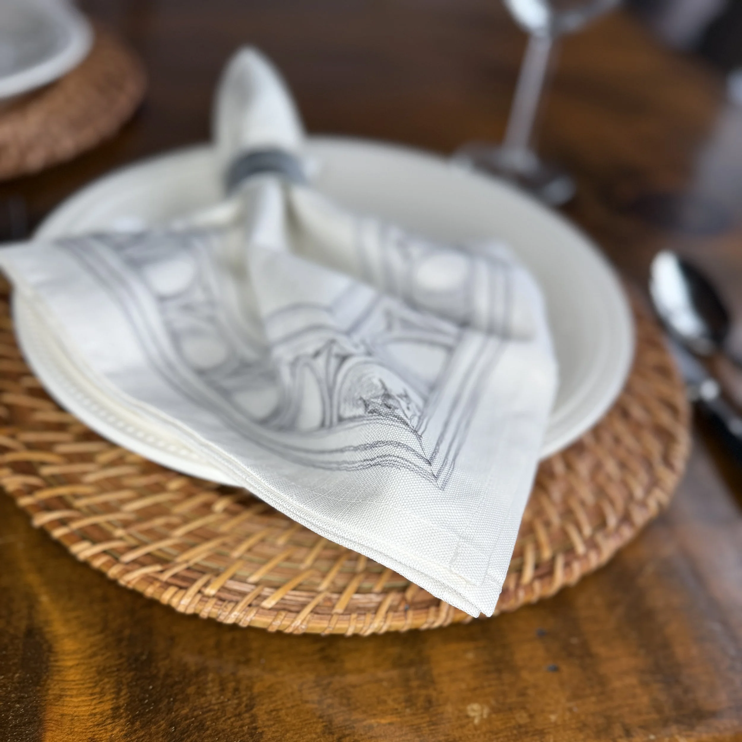 Less than Perfect- Roman Holiday Napkin in Paper