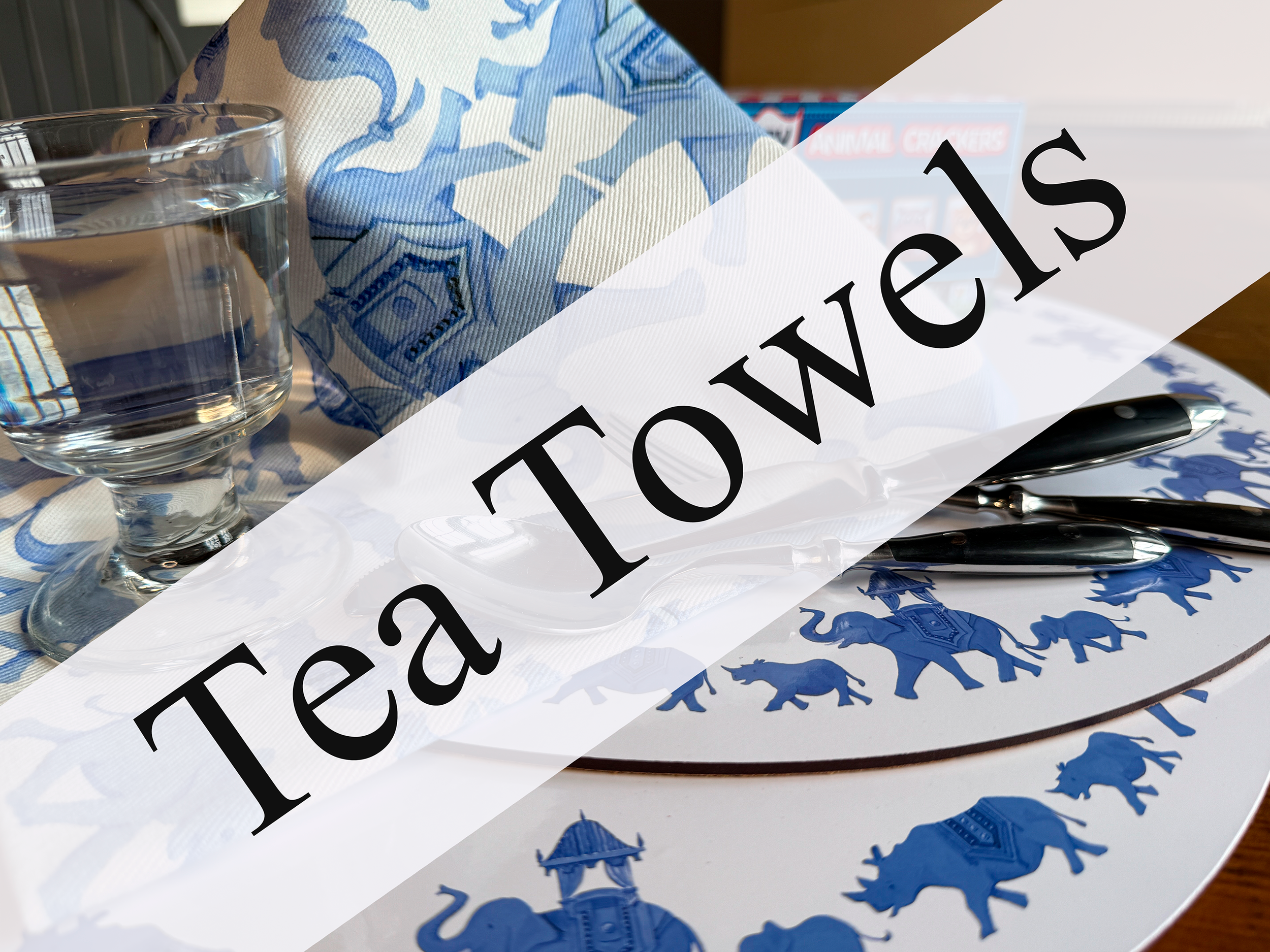 Circus Tea Towel  Arriving Soon!