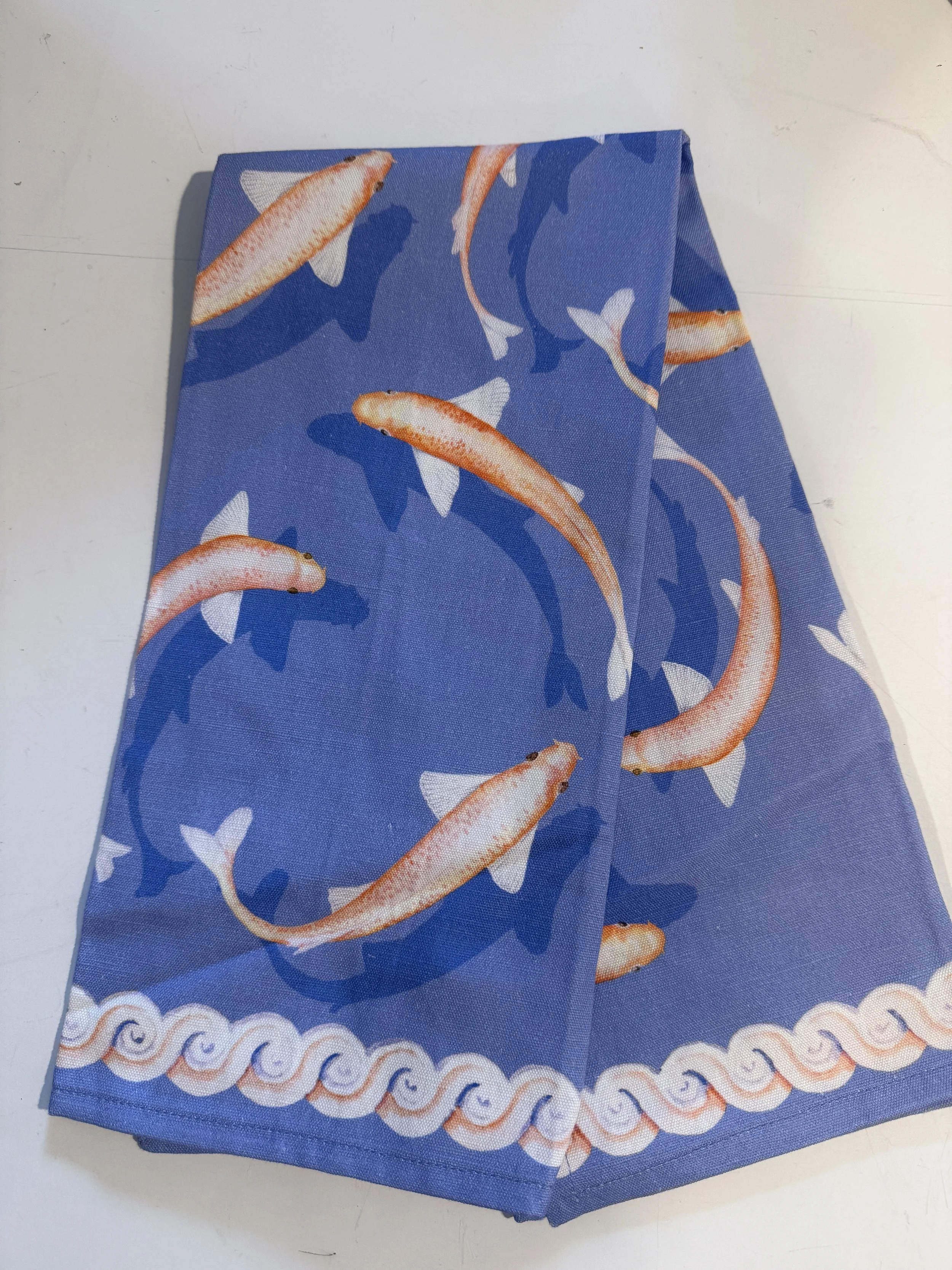 Koi Tea Towel
