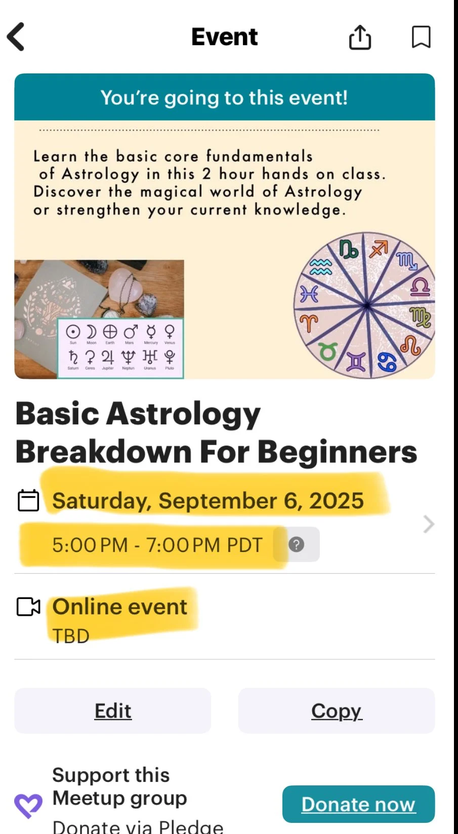 Basic Of Astrology Course Class