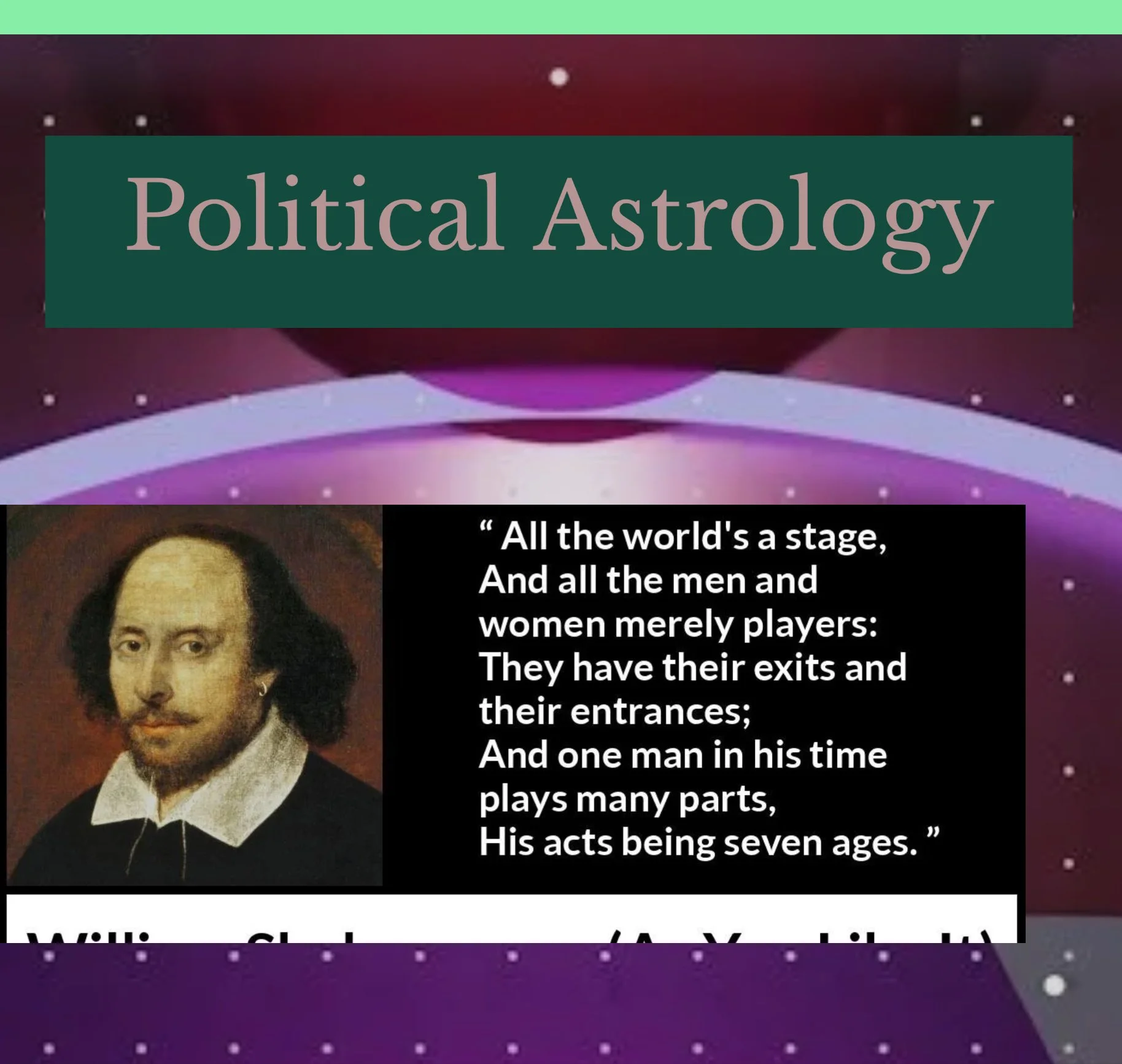 World Political Astrology