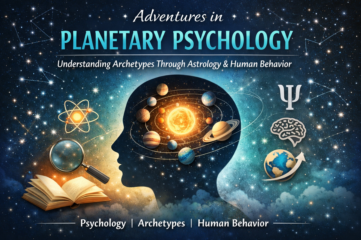 Adventures in Planetary Psychology ​ Understanding Archetypes Through Astrology & Human Behavior