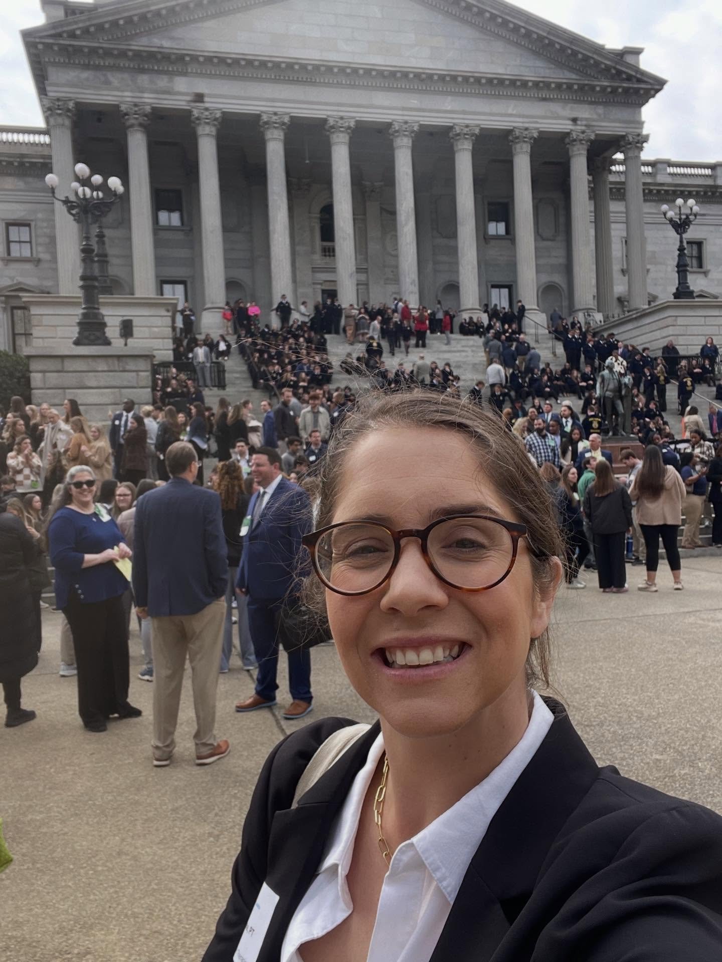 Great morning at our state capitol learning about the meaningful work that is being done on a state level. Access to care, supporting children in foster care, promoting early intervention and inclusion are all so important to the work we do at @pacet