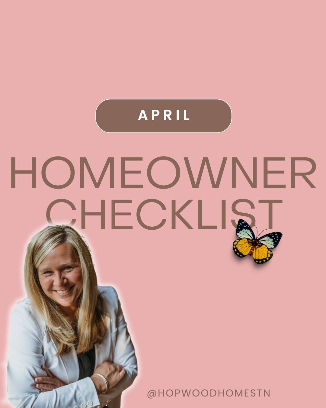 Your April Checklist has entered the chat 📲

The sun is shining (when it's not raining), the grass is turning green (when it's not covered in mud), and the warmer temps are here (except when they're not).

It's all about perspective, right?

Remembe