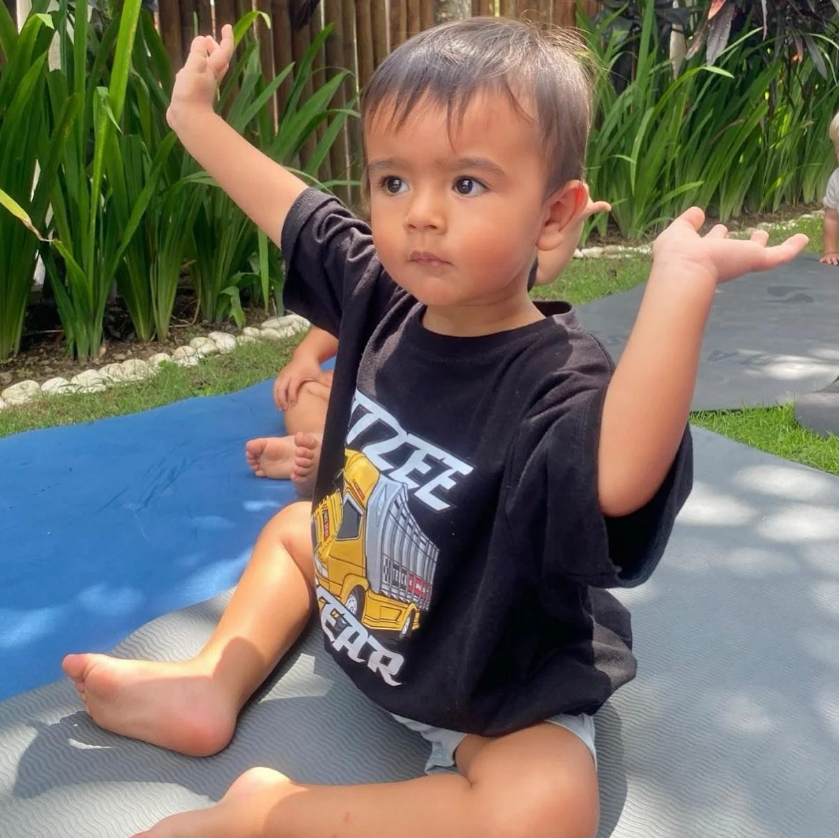 Lil&rsquo; Yogis in action🧘&zwj;♀️ Our toddlers roared like lions🦁, rowed their boats🛶, and fluttered like butterflies🦋. This Yoga &amp; Mindfulness expression session was filled with exploration of balance and mindful body movements... peppered 