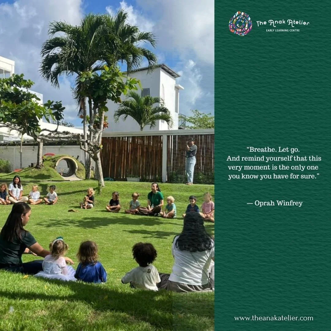 Our early learning centre in Bali welcomes visiting families and residents with children aged 15 months to 6 years old. Schedule a tour with us at 💌info@theanakatelier.com or send us a WhatsApp message at 📲+62 8786 3550 300 to register/inquire abou