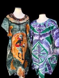 African Batik Printed Pure Cotton Kaftans – Timeless Style and Comfort - Awama Handmade