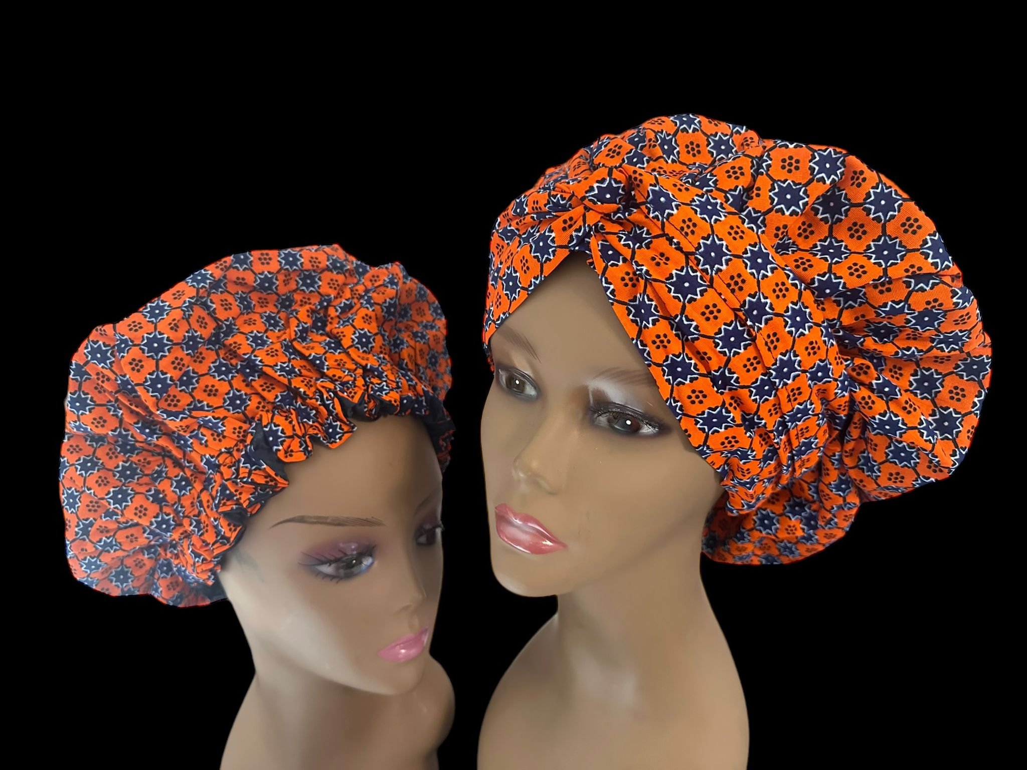Beyond the Basics: Awama Handmade's Ankara Wax Print Head Bonnets - A Fashion Statement - Awama Handmade