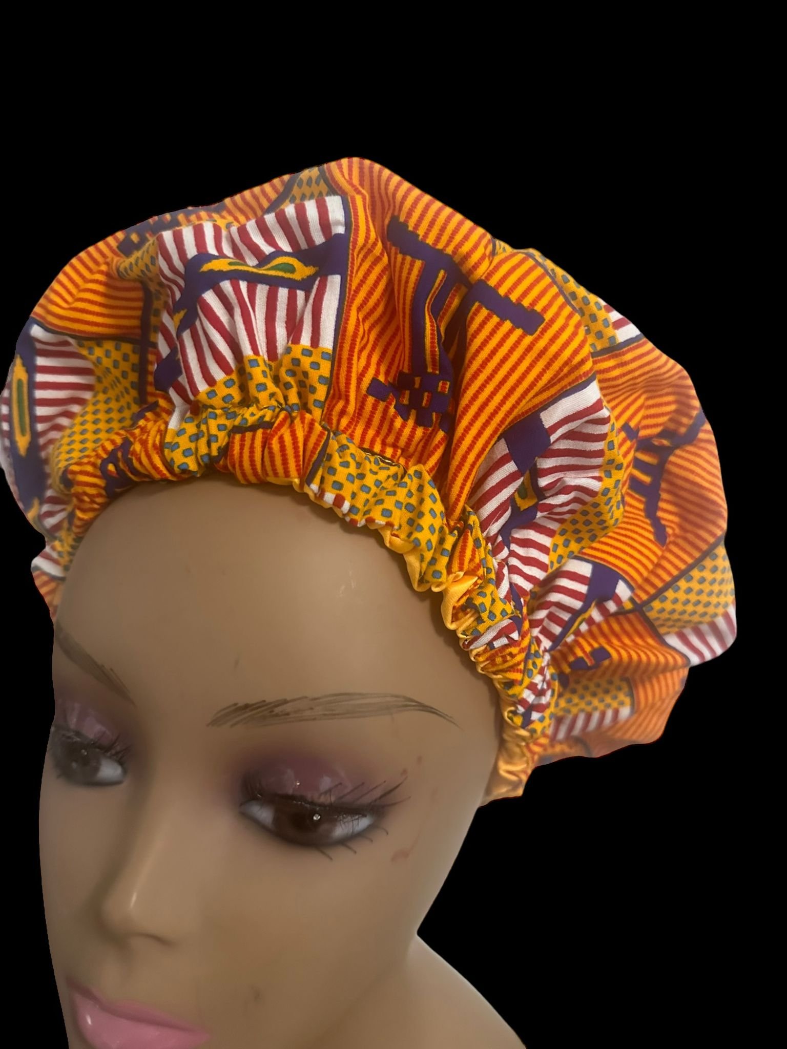 More Than a Bonnet: Awama Handmade's Ankara Wax Print Headwraps - Versatility Redefined - Awama Handmade