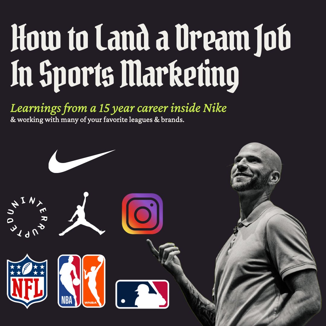 How to land a Job in Sports Marketing