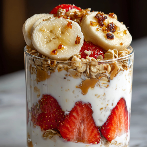 For Students: Greek Yogurt Parfait with Homemade Muesli and Kiwi