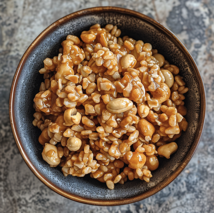 For Students: Peanut Butter & Hemp Seed Rice Crispy Treat