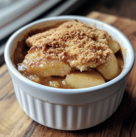 For Pros: Farm-Picked High Protein Apple Cobbler with Almond Butter