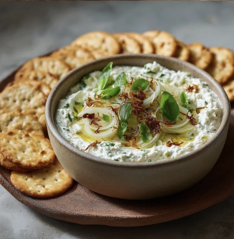 For Pros: 8 oz High Protein Orange and Fennel Ricotta Dip with Almond Crackers