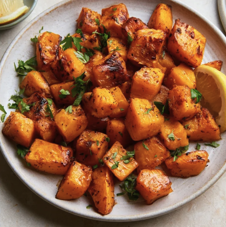 Square Fare Plate of Roasted Butternut Squash (16 oz)