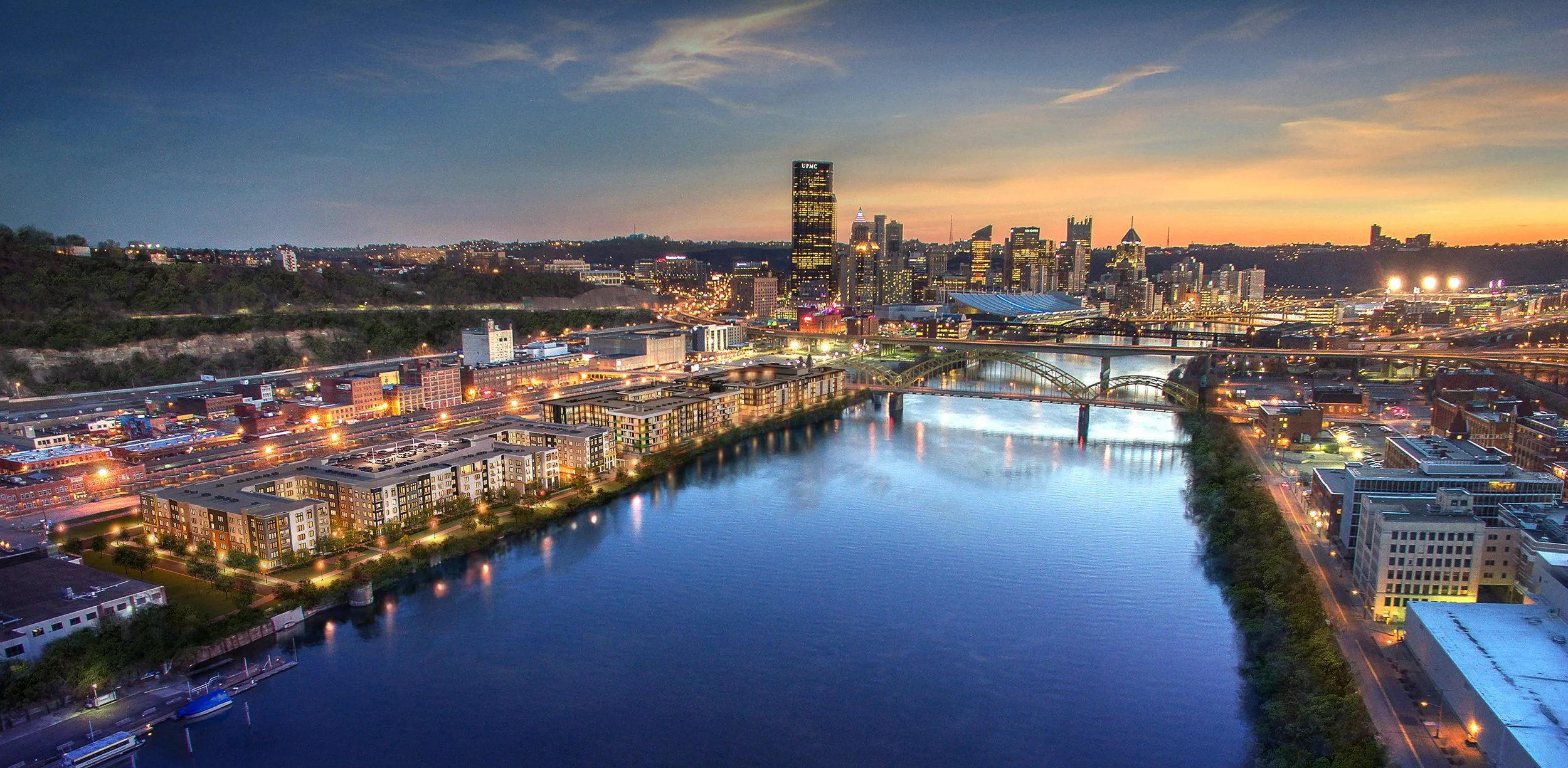 Rendering of Edge 1909 from above.