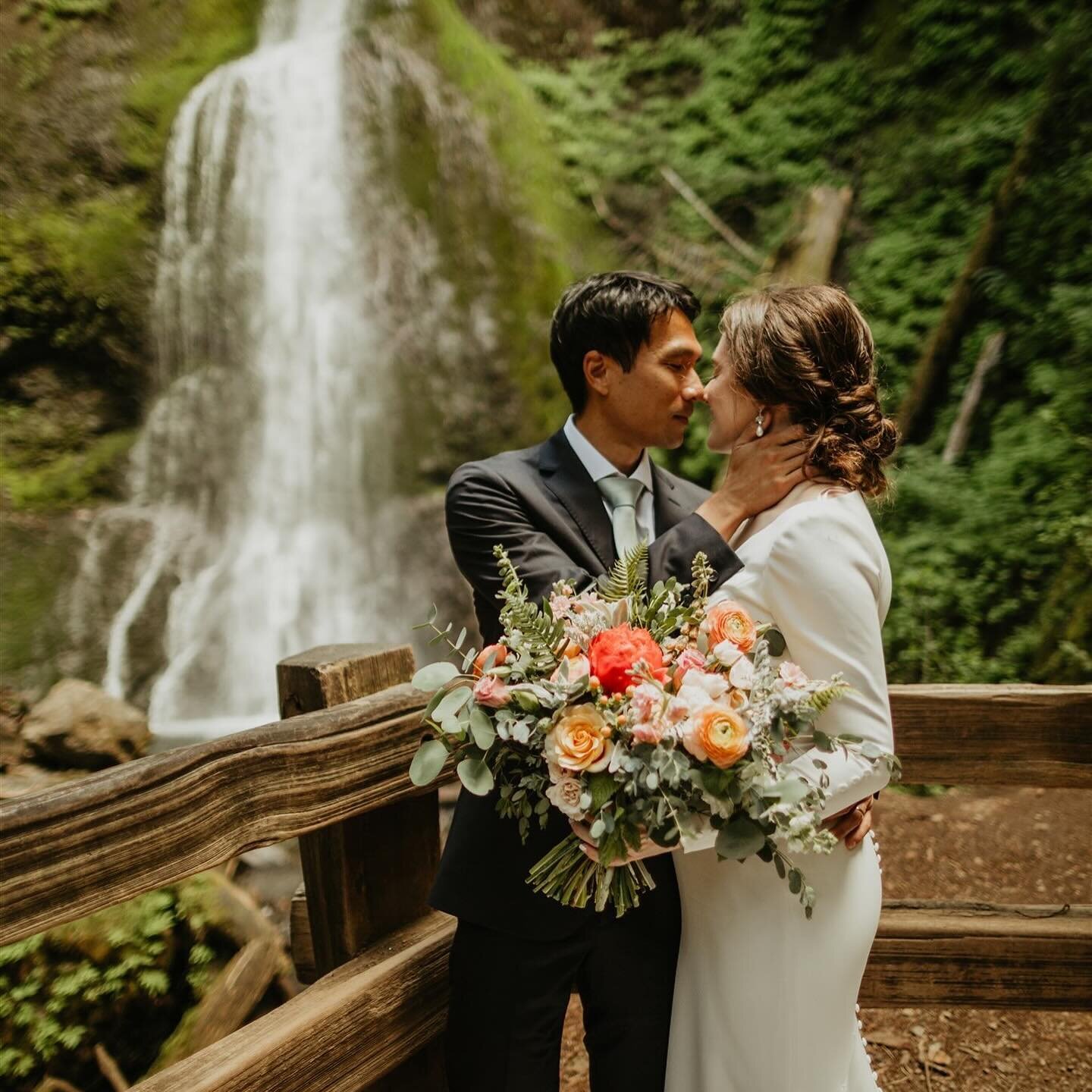 &ldquo;After seeing some pictures, we had our hearts set on getting married in Olympic National Park but my wife Caitlin and I had never been out there. We had an idea of what we wanted our ceremony and elopement photos to be like but didn&rsquo;t re