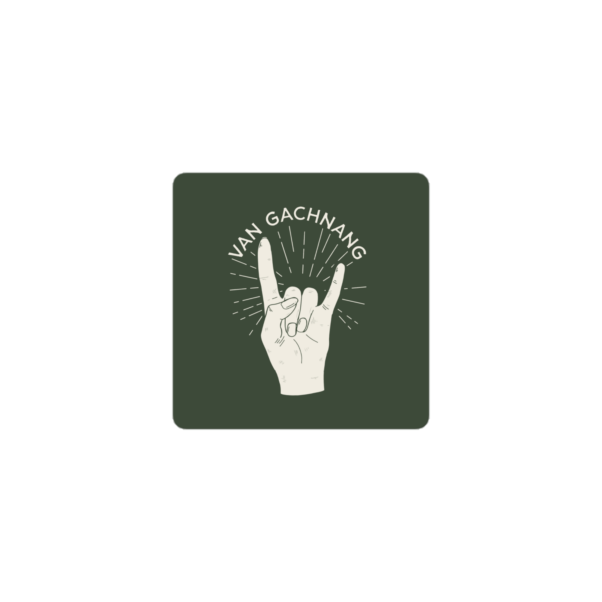 Van Gachnang Sticker