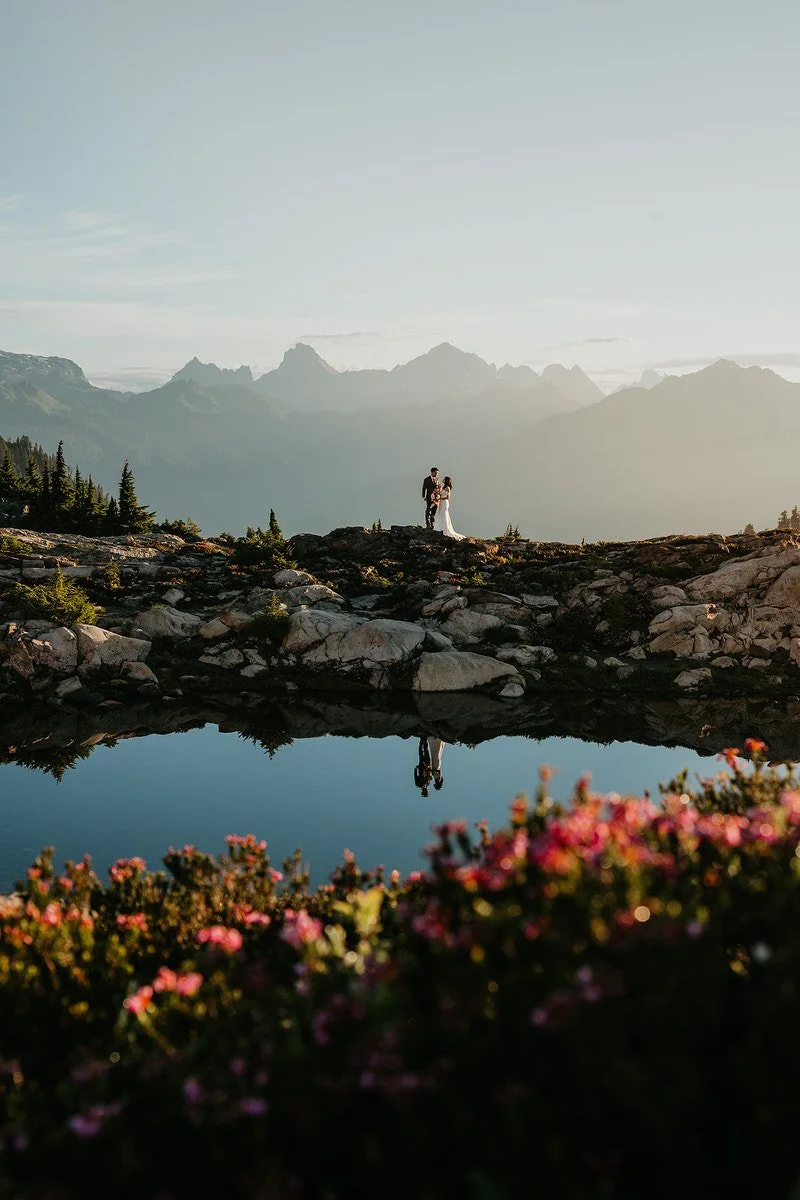 A Weekday Sunrise Elopement at Artist Point (Planned in Just 3 Weeks)