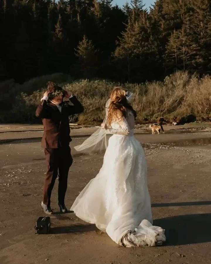 There&rsquo;s a feeling on elopement days that I don&rsquo;t think we talk about enough. 

Sure, you&rsquo;ll more than likely feel emotional, adventurous, connected, peaceful, full of love, and maybe even a little wild.

But there&rsquo;s one other 