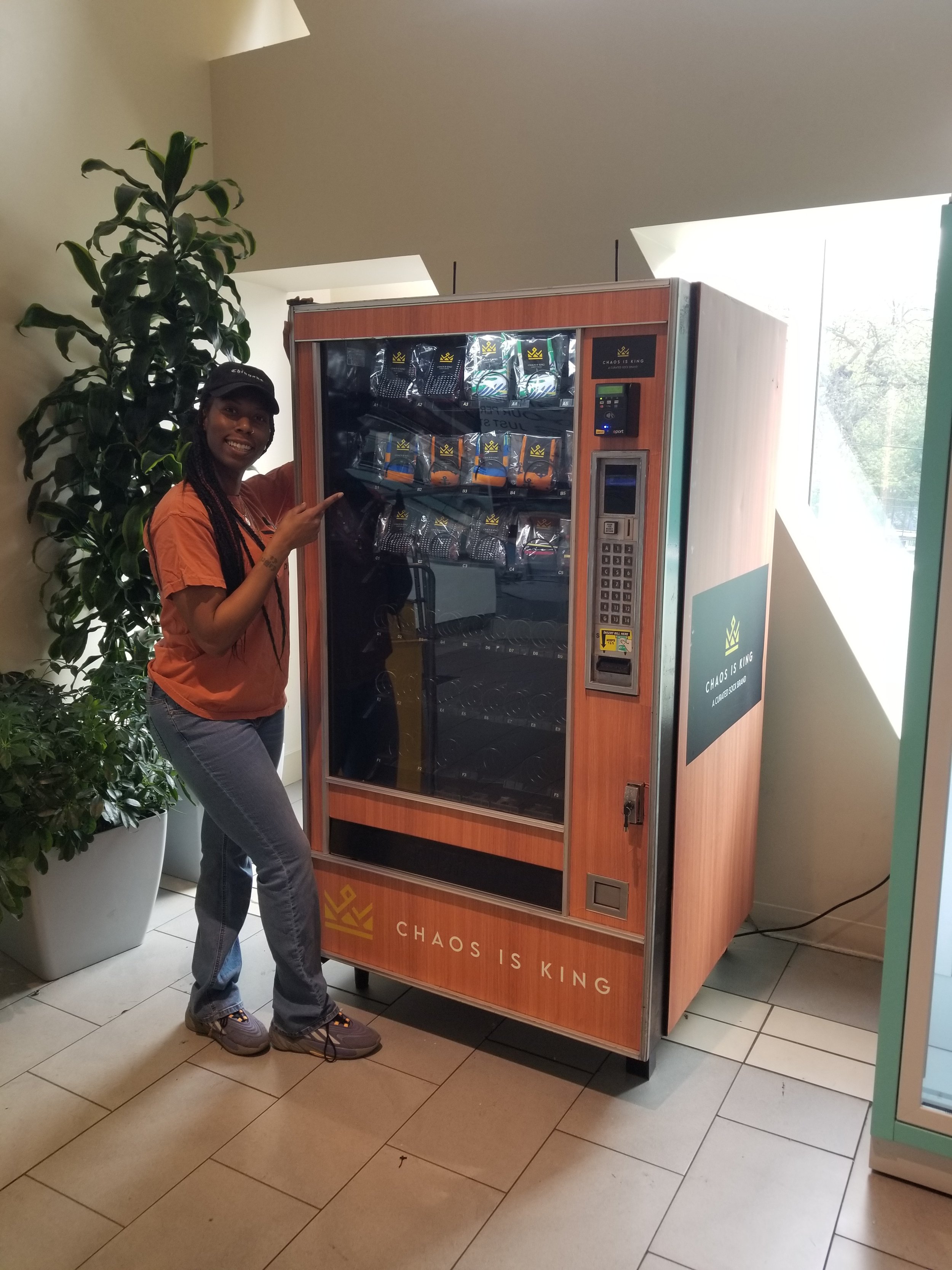 Custom Vending Machine Wraps, Paint, and LED Lighting