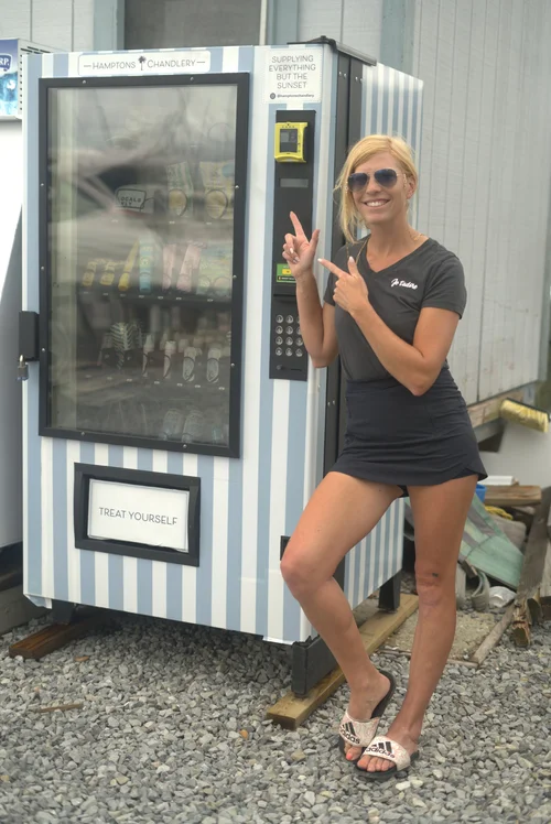 Custom branded vending machine