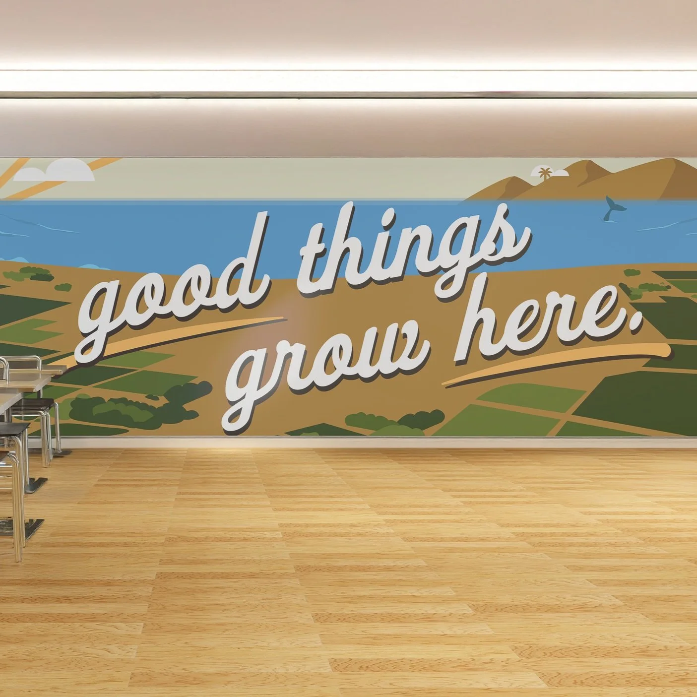 Palma School Mural Design