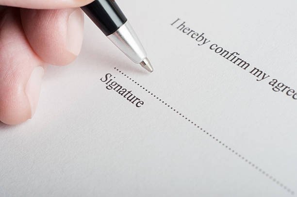 Before you sign on the dotted line