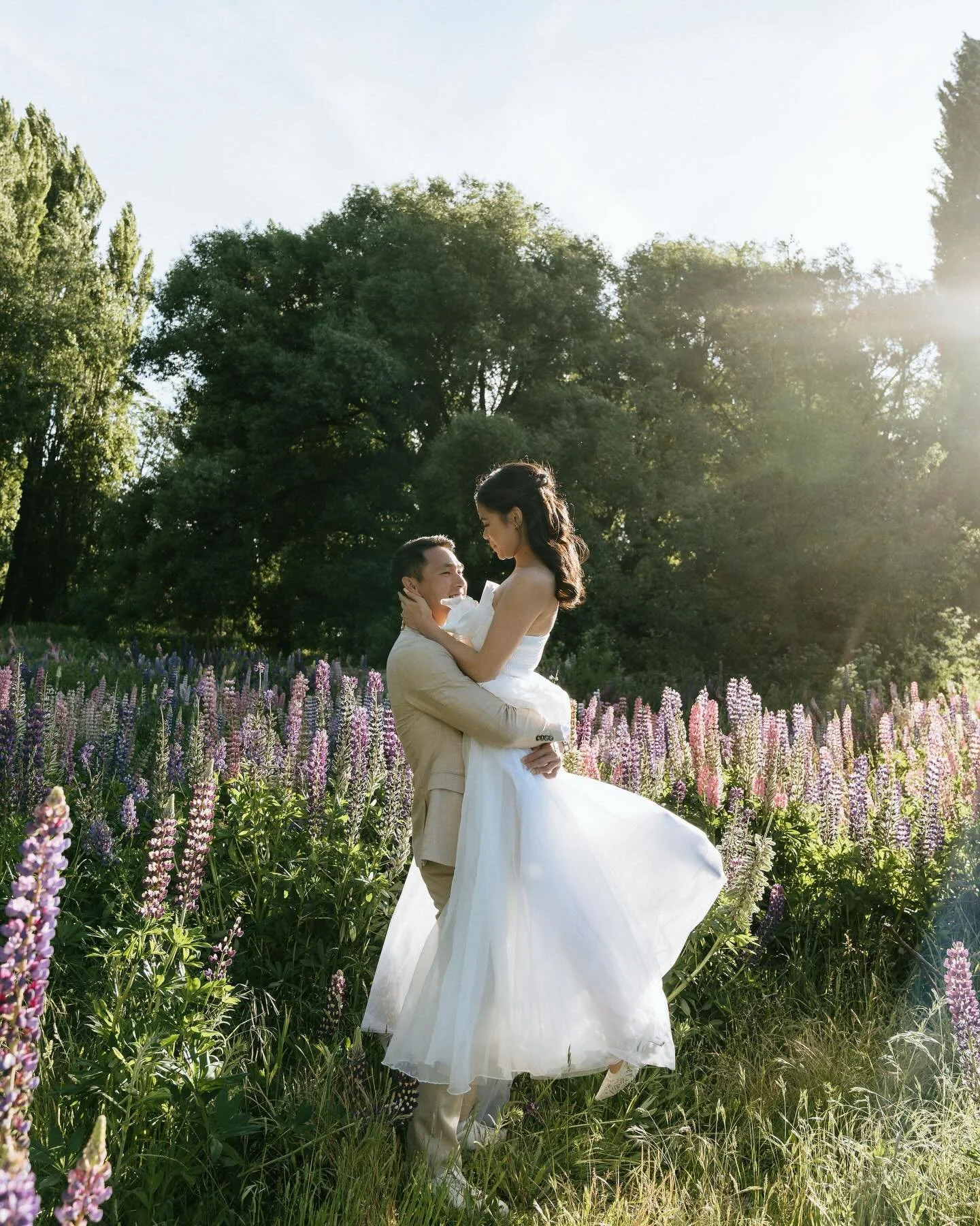 An incredible evening with these two gorgeous humans a few weeks back. Two hours capturing their love, exploring a few different locations, and getting lucky with perfect golden light and lupins in full bloom. More of this please ✨

#lupins #wanakaph