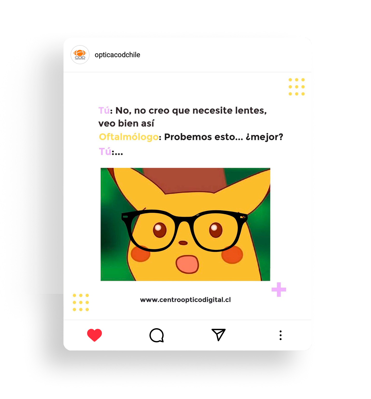 Diseño de publicaciones para Instagram de [Nombre del cliente], estrategia de redes sociales realizada por Enma.cl